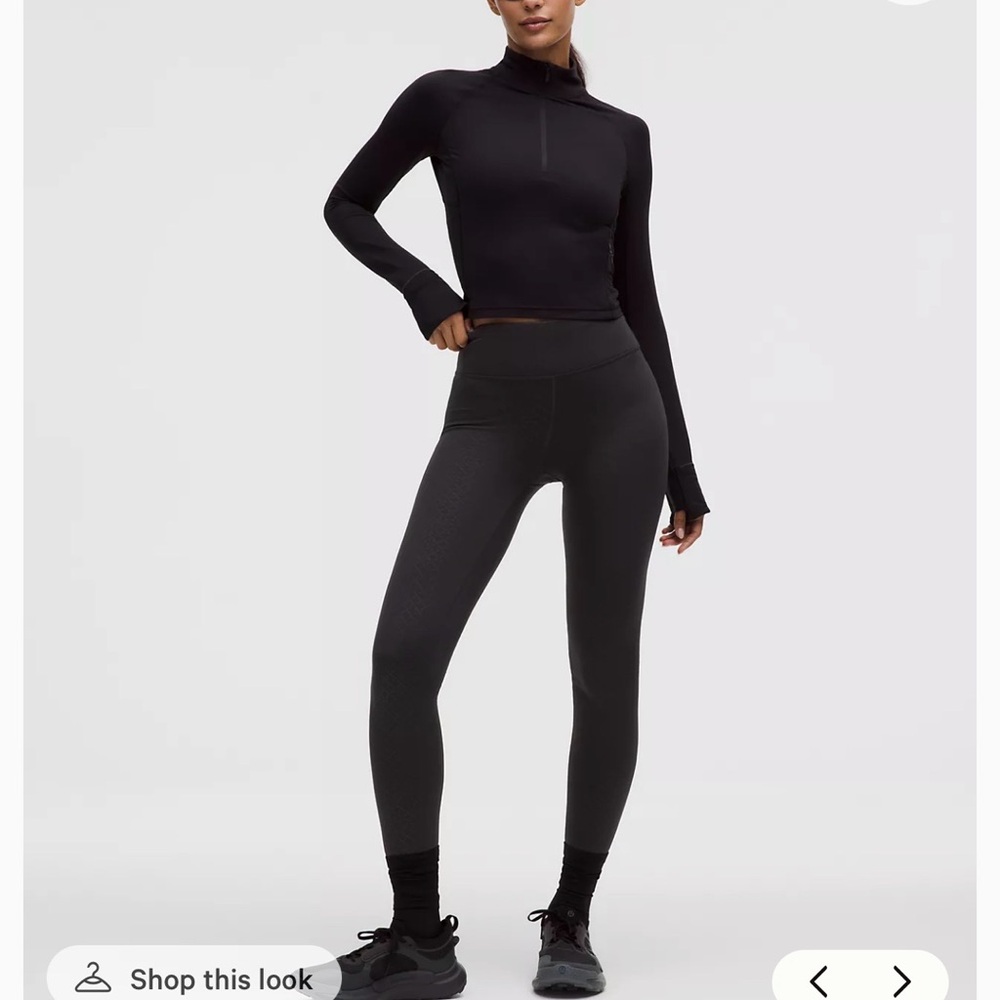 Lululemon Fleece High Rise Legging 8